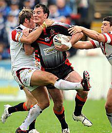 ROB ROBERTS: Refreshed and raring to go. 