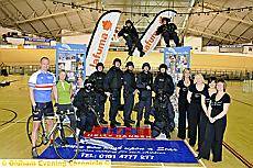 INSP Andy Holmes (standing, first left) with charity officials and fellow participants INSP Andy Holmes (standing, first left) with charity officials and fellow participants