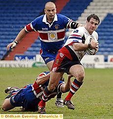 SIMEON HOYLE: Struggling with an ankle injury. 