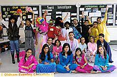 HAVING a ball . . . Year 6 dancers who took part in the celebrations HAVING a ball . . . Year 6 dancers who took part in the celebrations