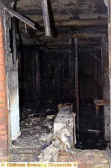 THE mill’s gutted interior THE mill’s gutted interior