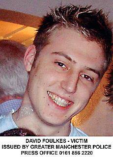 VICTIM . . . David Foulkes 

