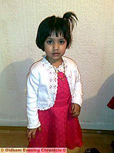 TRAGIC . . . Safa Mansoor in the dress which caught fire
TRAGIC . . . Safa Mansoor in the dress which caught fire