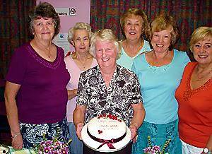 Dorothy Bintley, Mary Greenwood, Judith Austin (chair), Pat Sharp, Jenny Begley, Jean Alford. 