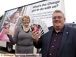WHY commuters should vote . . . Cllr Davies and Cllr Sykes hand out leaflets at Mills Hill station today WHY commuters should vote . . . Cllr Davies and Cllr Sykes hand out leaflets at Mills Hill station today