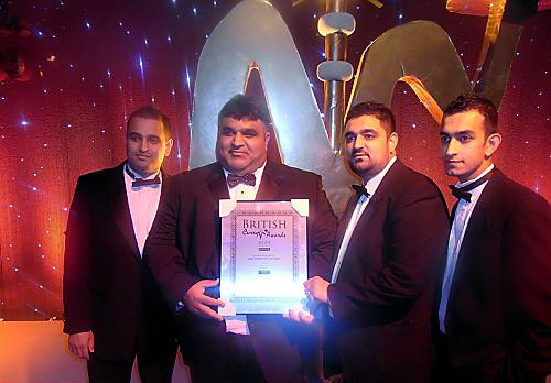 The Mukhtar brothers at the British Curry Awards The Mukhtar brothers at the British Curry Awards