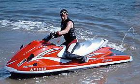 GONE for good? Richard Brooks on his beloved jetski 