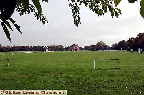 The pitches at Lancaster Sports Club The pitches at Lancaster Sports Club