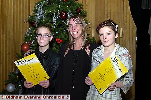 YOUNG Person of the Year Callum Ashworth (13), Community Hero Zoe Charnock and Care Leaver of the Year Jade Ingham (17). YOUNG Person of the Year Callum Ashworth (13), Community Hero Zoe Charnock and Care Leaver of the Year Jade Ingham (17).