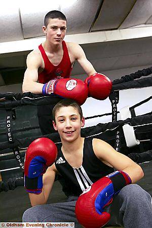 TITLE CONTENDERS: Mark Heffron (top) and Danny Wright. TITLE CONTENDERS: Mark Heffron (top) and Danny Wright.