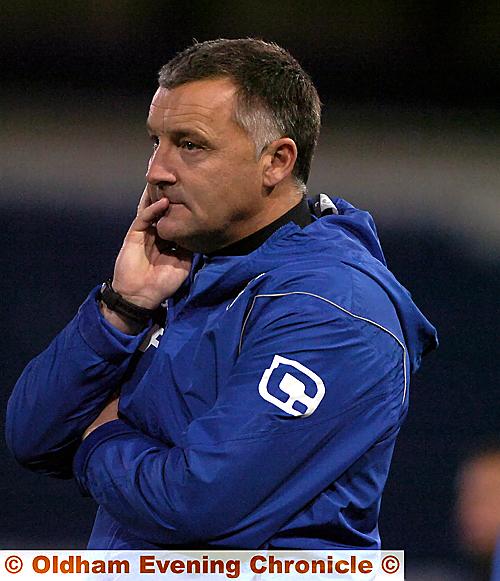 Dave Penney: running out of excuses 