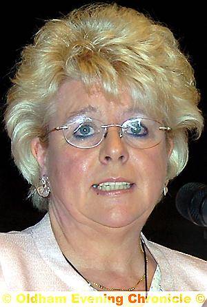 KAY KNOX . . .huge effort KAY KNOX . . .huge effort
