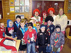 UNFAMILIAR look . . . the beaver scouts — as you’ve never seen them before 