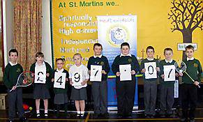 St Martin’s CE Primary School have joined the growing number of Oldham children keeping fit and staying health with children’s charity MedEquip4Kids. St Martin’s CE Primary School have joined the growing number of Oldham children keeping fit and staying health with children’s charity MedEquip4Kids.