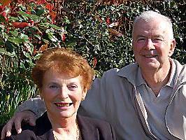 Beverley Whitehead with husband Alwyn Whitehead. 