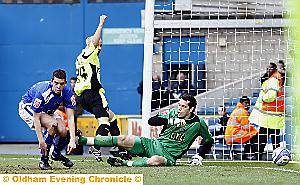 Deane Smalley turns away in delight after putting Athletic ahead in the fifth minute. 
Sheridan’s changes spark Latics into life 
 