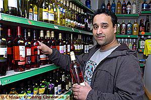 Shopkeeper Ghulam Naser who disarmed the disturbed neighbour threatening to kill himself with a knife. Shopkeeper Ghulam Naser who disarmed the disturbed neighbour threatening to kill himself with a knife.