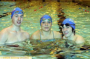 British hopefuls: (l-r) Blake Wilson, Jessica Lloyd and George Harrington British hopefuls: (l-r) Blake Wilson, Jessica Lloyd and George Harrington