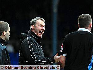 SHERIDAN: ‘I would love them to fall out with each other because good teams and good dressing rooms have that. They won’t even say boo to each other’ 