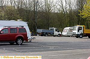 BACK again . . . Gipsies set up camp over Easter 