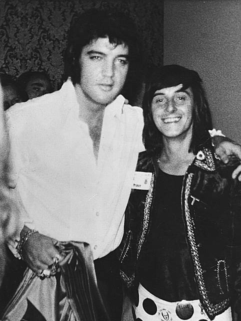 Tony meets Elvis in 1972 