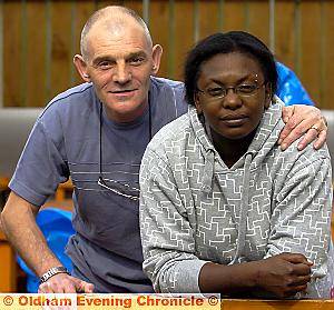 Two of the rescuers, Andrea and Sean Wheatcroft Two of the rescuers, Andrea and Sean Wheatcroft