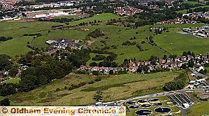 The site earmarked for the prison between the Radclyffe Athletic Centre (top) and Foxdenton Park (left centre).
The site earmarked for the prison between the Radclyffe Athletic Centre (top) and Foxdenton Park (left centre).