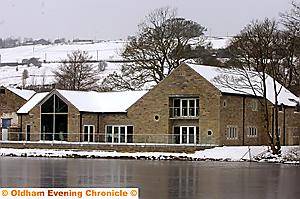 Offices or a house . . . how the building looked in February Offices or a house . . . how the building looked in February