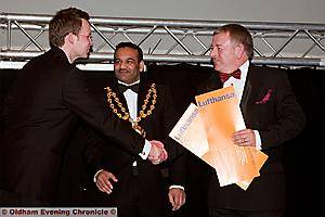 The One Oldham Business Awards at The Queen Elizabeth Hall. 