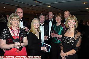Guests at The One Oldham Business Awards at the Queen Elizabeth Hall.Buisnessman of the year Martin Littler 