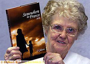 NEW novel . . . Oldham-born Chrissie Gibson and her book