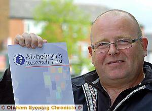 ANDY WRIGHT . . . determined to raise money for a cause close to his heart ANDY WRIGHT . . . determined to raise money for a cause close to his heart
