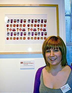 Kayleigh O’Mara . . . one of only a handful of winners among 300 entrants Kayleigh O’Mara . . . one of only a handful of winners among 300 entrants