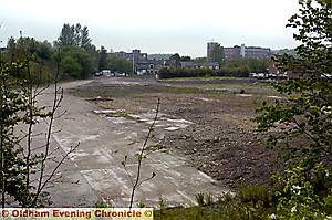 EARMARKED ... the former Orb Mill site, Hollinwood 