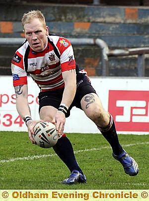 Paul Reilly: Scored a hat-trick of tries at Hunslet. 