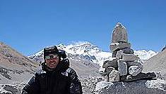 CLIMBING high . . . Tony on Everest CLIMBING high . . . Tony on Everest