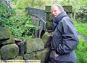 ISOLATED . . . Paul Renshaw at the remote bridge 