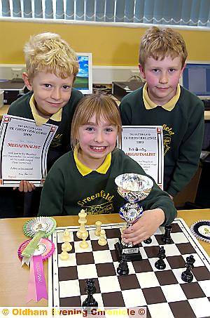WE ARE THE CHAMPIONS . . . Jay Taylor (left), Megan Brierley and brother Jack Brierley. WE ARE THE CHAMPIONS . . . Jay Taylor (left), Megan Brierley and brother Jack Brierley.