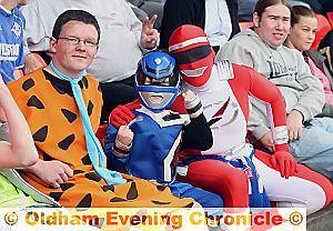 No, we always dress like this! Latics fans marked the end of the season in style 
