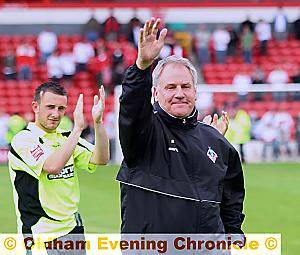 Farewell to a legend: Caretaker Joe Royle says goodbye to the fans 