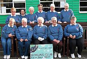 MAKING HISTORY: Shaw Royal British Legion’s first ladies bowling team 
