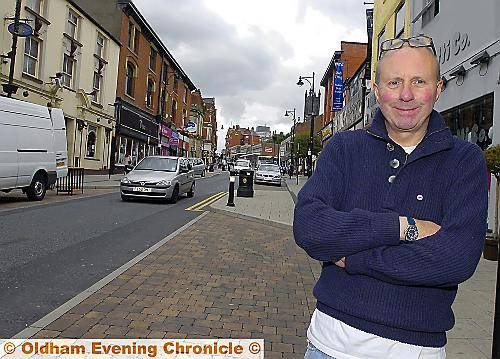 PARKING plus . . . Paul Hughes outside his Yorkshire Street fashion shop where parking charges will be reduced PARKING plus . . . Paul Hughes outside his Yorkshire Street fashion shop where parking charges will be reduced