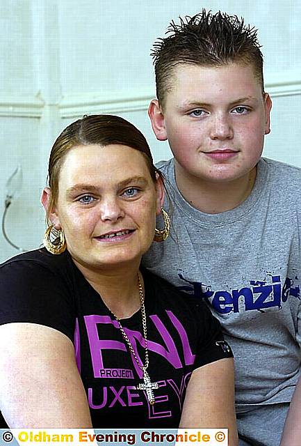 Dawn Heath and her son, Marcus, who helped her through her treatment
Dawn Heath and her son, Marcus, who helped her through her treatment