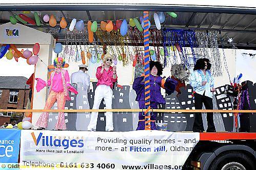 Villages Housing's Seventies-style float
To buy this picture, call us on 0161 622 2130 