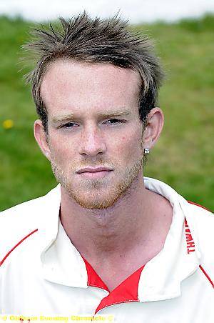 LUKE PROCTER . . . chanceless century. LUKE PROCTER . . . chanceless century.