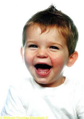 JAKE, aged two, who died last year 
