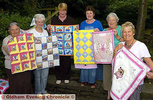 IT’S a wrap . . . (from left) Beth Wright, Shirley Thornley, Barbara Jones, Julia Green, Pat Bridgestock and Sue Warburton
IT’S a wrap . . . (from left) Beth Wright, Shirley Thornley, Barbara Jones, Julia Green, Pat Bridgestock and Sue Warburton