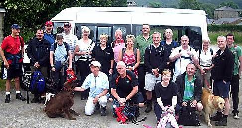 Ready to go . . . Craig Johnson, front row centre, and the team. Picture: KEN BENNETT Ready to go . . . Craig Johnson, front row centre, and the team. Picture: KEN BENNETT