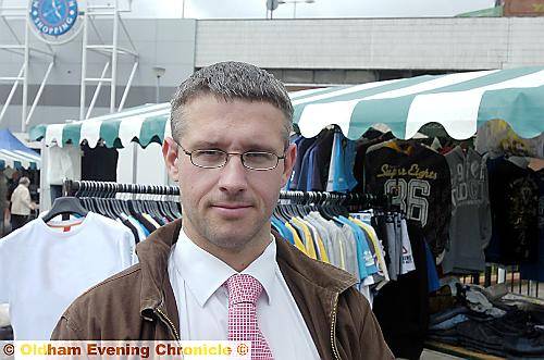 Middleton market revival . . . supervisor Cain Boswell 