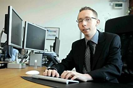 TOO young . . . that’s what hard-working Matt Howarth was told TOO young . . . that’s what hard-working Matt Howarth was told